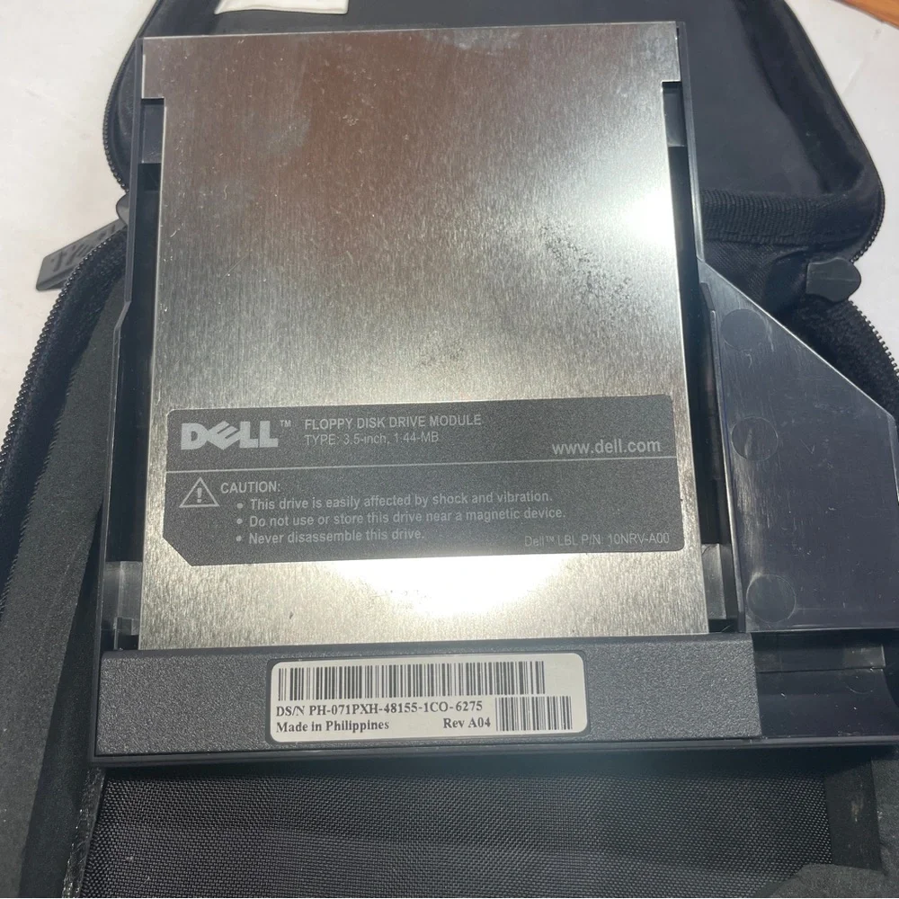 Dell Floppy Disk Drive Module - 3.5” Lap Top Accessory Black